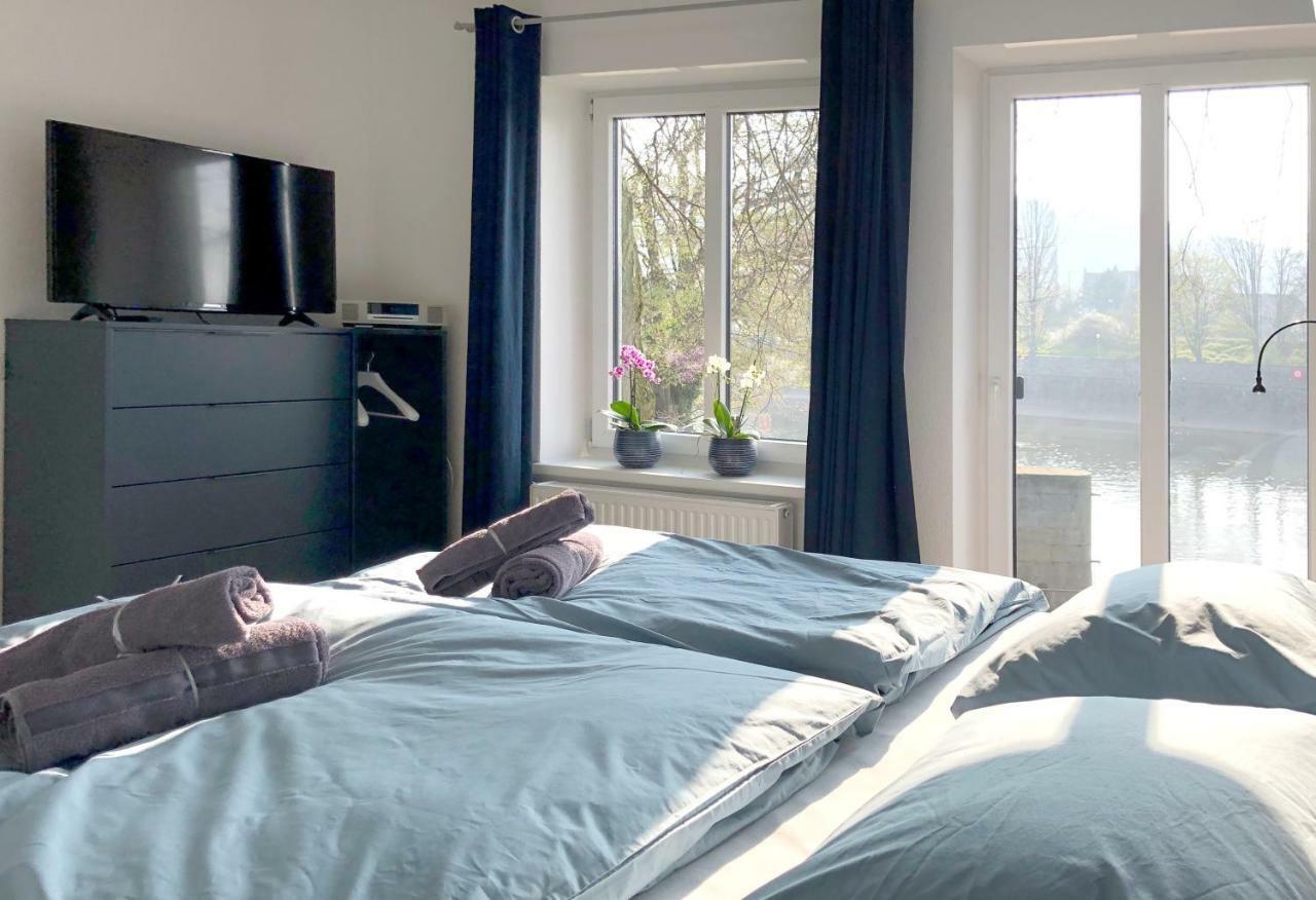 Ferienwohnung Schleusenhaus Hameln Hamelin Esterno foto